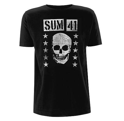 Sum 41 tričko, Grinning Skull, pánske