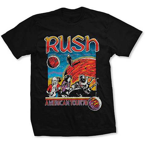 Rush tričko, US Tour 1978, pánske