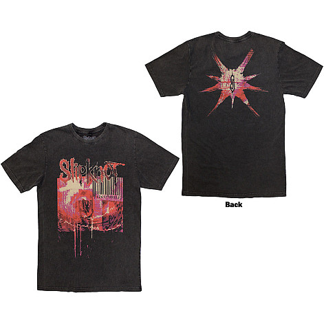 Slipknot tričko, The End, So Far Barcode Wash BP Charcoal Grey, pánske