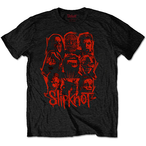 Slipknot tričko, WANYK Red Patch BP, pánske