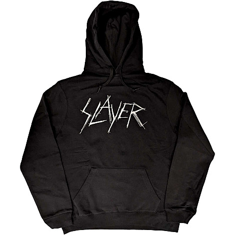 Slayer mikina, Scratchy Logo Black, pánska