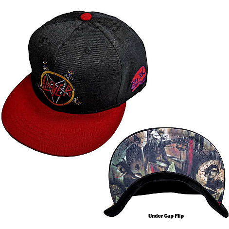 Slayer šiltovka, Snapback Hell Awaits Red & Black