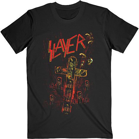 Slayer tričko, Blood Red Black, pánske