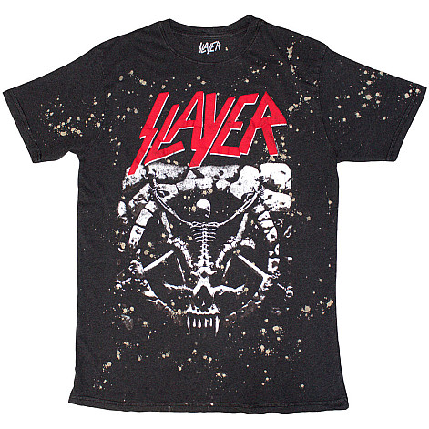 Slayer tričko, Divine Splatter Wash Black, pánske