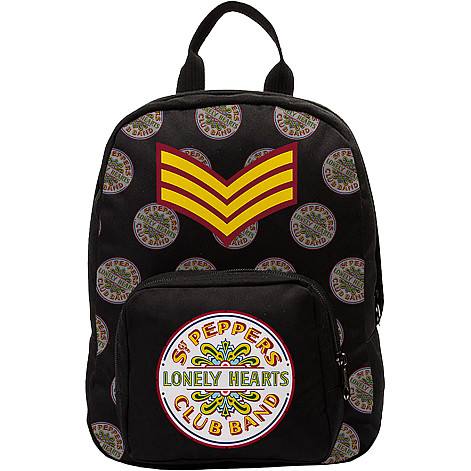 The Beatles mini batoh PES 30x24x9,5 cm, Sgt Peppers 2 Black