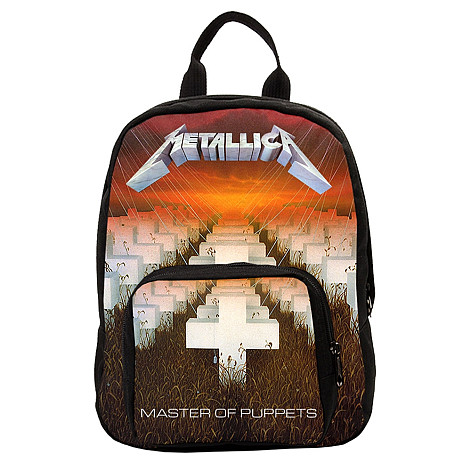 Metallica mini batoh PES 30x24x9,5 cm, Master Of Puppets Black