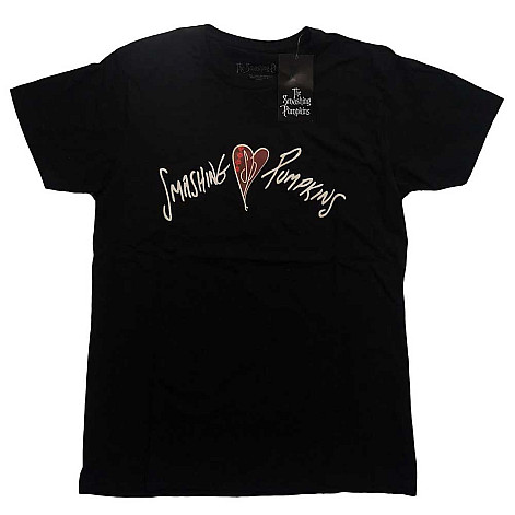 Smashing Pumpkins tričko, Gish Heart Black, pánske