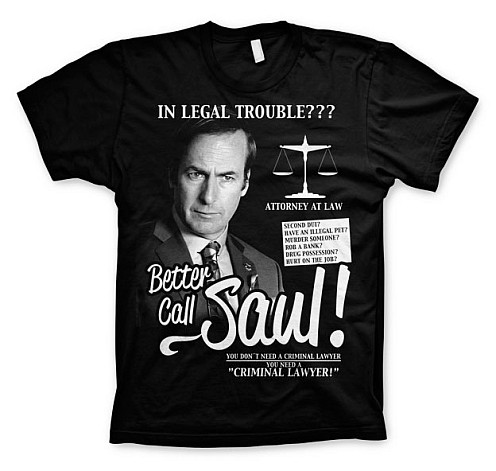 Breaking Bad tričko, Better Call Saul, pánske