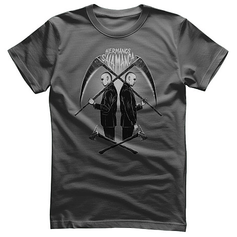 Breaking Bad tričko, Hermanos Salamanca Dark Grey, pánske