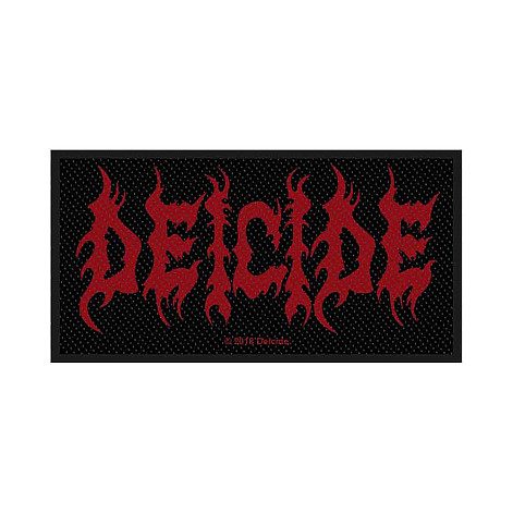 Deicide tkaná nášivka PES 100 x 35 mm, Logo