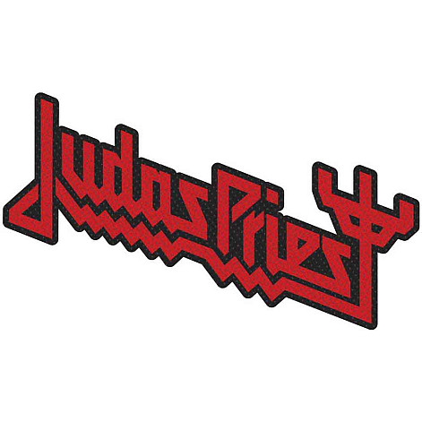 Judas Priest tkaná nášivka PES 100x25 mm, Logo Cut Out