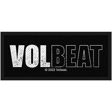 Volbeat tkaná nášivka PES 100x30 mm, Logo