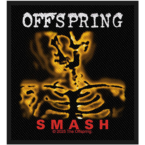 The Offspring tkaná nášivka PES 100x100 mm, Smash