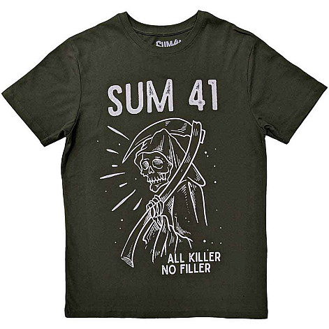 Sum 41 tričko, Reaper Green, pánske