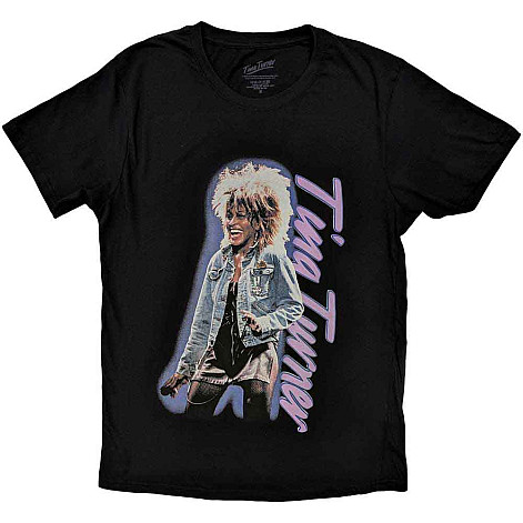 Tina Turner tričko, Vertical Logo Black, pánske