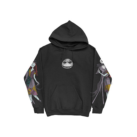 The Nightmare Before Christmas mikina, Jack&Sally Dancing BP Black, pánska