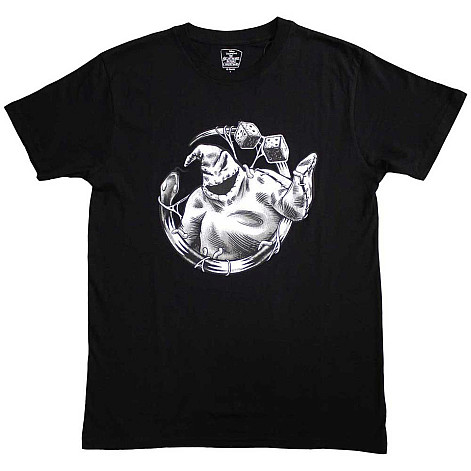 The Nightmare Before Christmas tričko, Oogie Roll Black, pánske