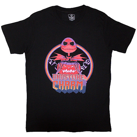 The Nightmare Before Christmas tričko, Ghostlike Charm Black, pánske