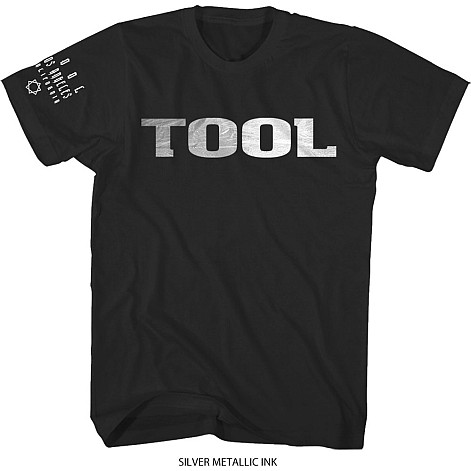 Tool tričko, Metallic Silver Logo, pánske