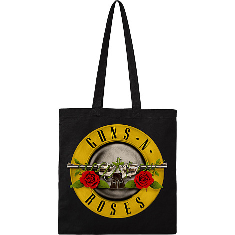 Guns N Roses nákupná taška 420x10x370 mm, Roses Logo Organic Cotton Black