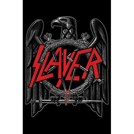 Slayer textilný banner 68cm x 106cm, Black Eagle