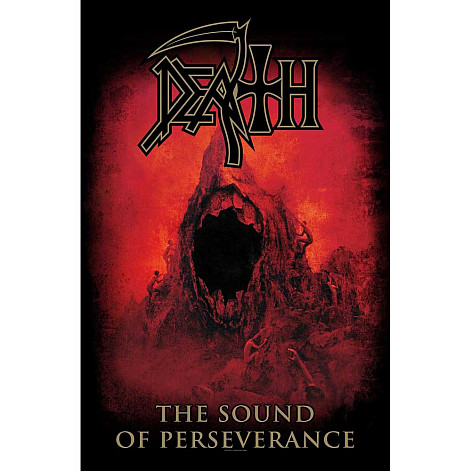 Death textilný banner 70cm x 106cm, Sound Of Perseverance