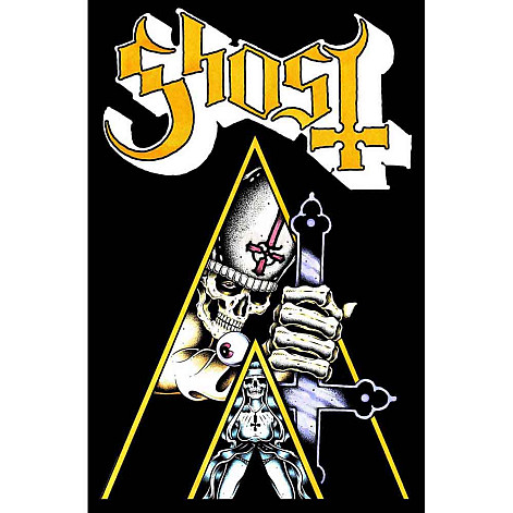 Ghost textilný banner PES 70cm x 106cm, Clockwork Ghost