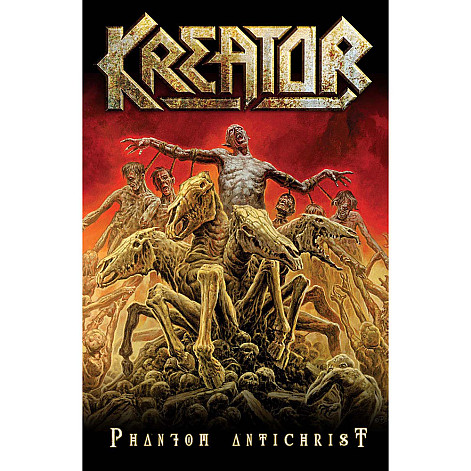 Kreator textilný banner 68cm x 106cm, Phantom Antichrist