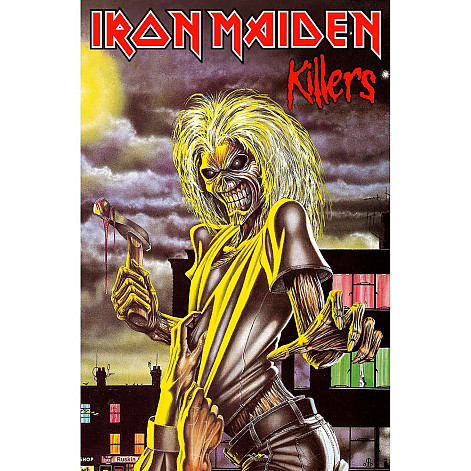 Iron Maiden textilný banner 68cm x 106cm, Killers