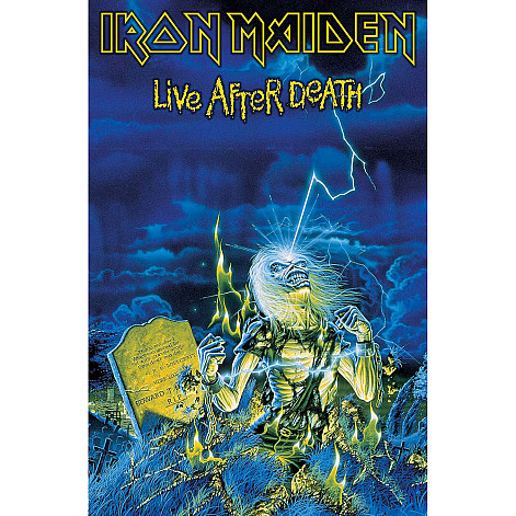 Iron Maiden textilný banner 68cm x 106cm, Live After Death