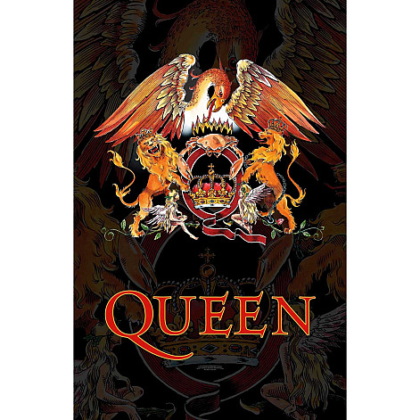 Queen textilný banner 70cm x 106cm, Crest