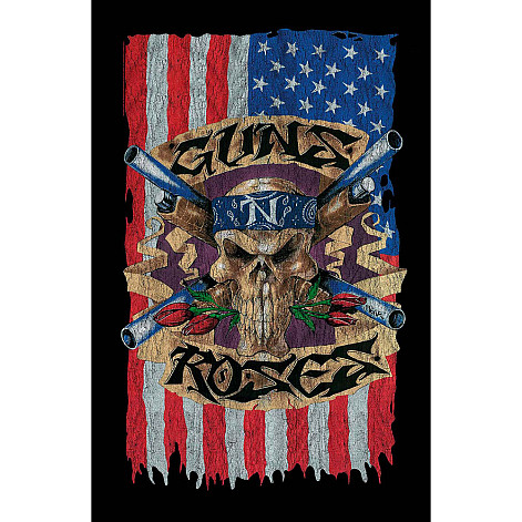 Guns N Roses textilný banner 68cm x 106cm, Flag