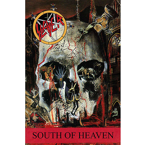 Slayer textilný banner 70cm x 106cm, South of Heaven