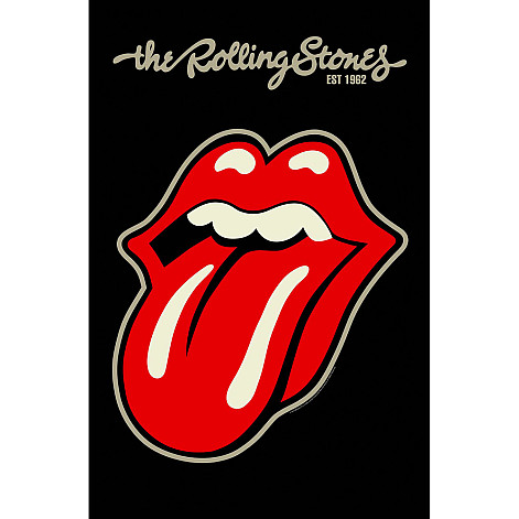 Rolling Stones textilný banner 70cm x 106cm, Tongue