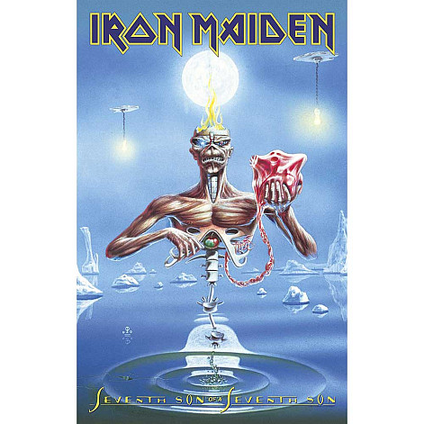 Iron Maiden textilný banner 70cm x 106cm, Seventh Son