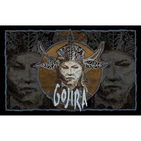 Gojira textilný banner 70cm x 106cm, Fortitude