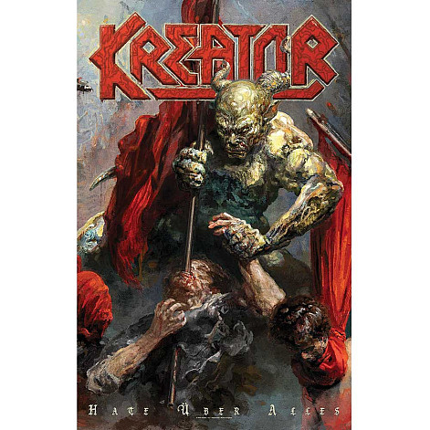 Kreator textilný banner PES 70cm x 106cm, Hate Uber Alles