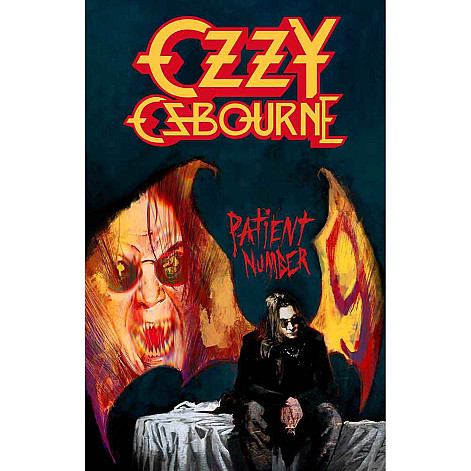 Ozzy Osbourne textilný banner PES 70 x 106 cm, Patient No.9