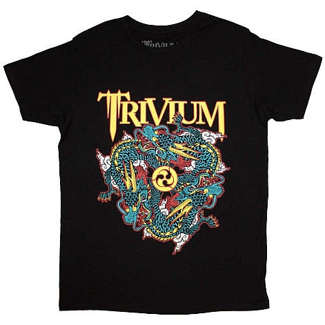 Trivium tričko, Dragon Circle Pit Black, pánske