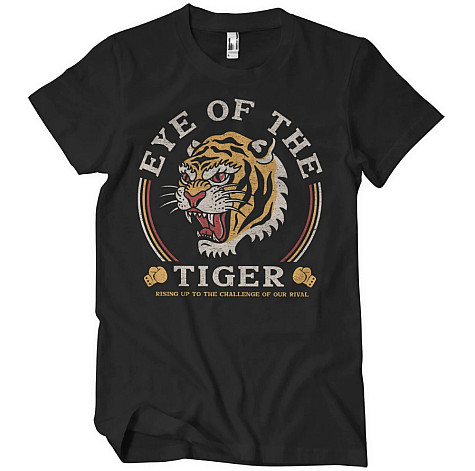 Rocky tričko, Eye Of The Tiger Black, pánske