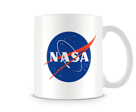 NASA keramický hrnček 250ml, NASA Logotype