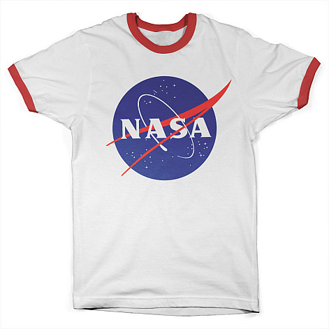 NASA tričko, Insignia Ringer Red, pánske