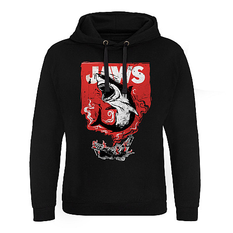 Čelisti mikina, Shark Smoke Epic Hoodie Black, pánska