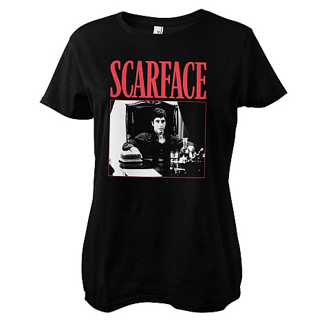 Scarface tričko, Tony Montana - The Power Girly Black, dámske