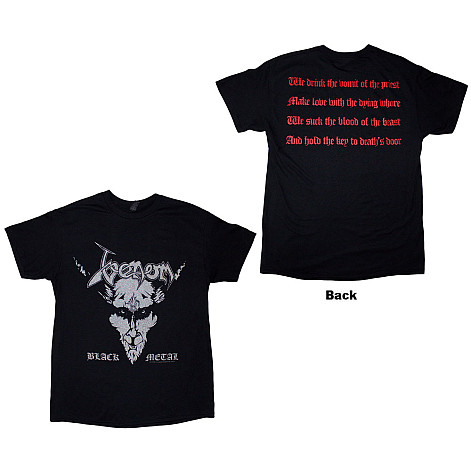 Venom tričko, Black Metal V.2 BP Black, pánske
