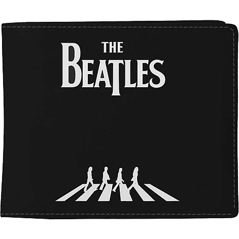 The Beatles peňaženka PU 11 x 10 x 1 cm, Abbey Road B/W Black
