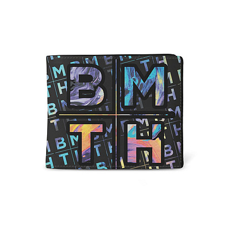Bring Me The Horizon peňaženka PU 11 x 10 x 1 cm, Thats The Spirit Black