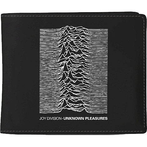Joy Division peňaženka PU 11 x 10 x 1 cm, Unknown Pleasures Black