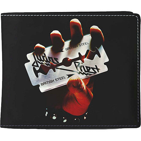 Judas Priest peňaženka PU 11 x 10 x 1 cm, Bristish Steel Black