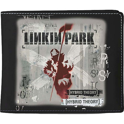 Linkin Park peňaženka PU 11 x 10 x 1 cm, Hybrid Theory Black